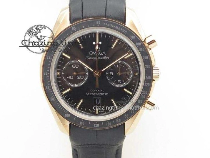 0415 Comfortable Planet Ocean 43.5mm SS VSF 1:1 Best Edition Black Orange Bezel Gray Dial on Nylon Strap A8900 Super Clone V 7730